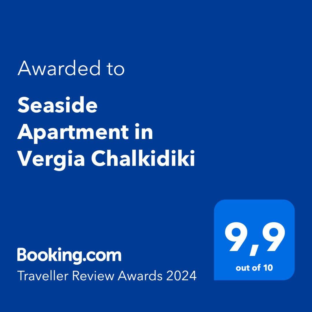 Seaside Apartment In Vergia Chalkidiki Exterior foto